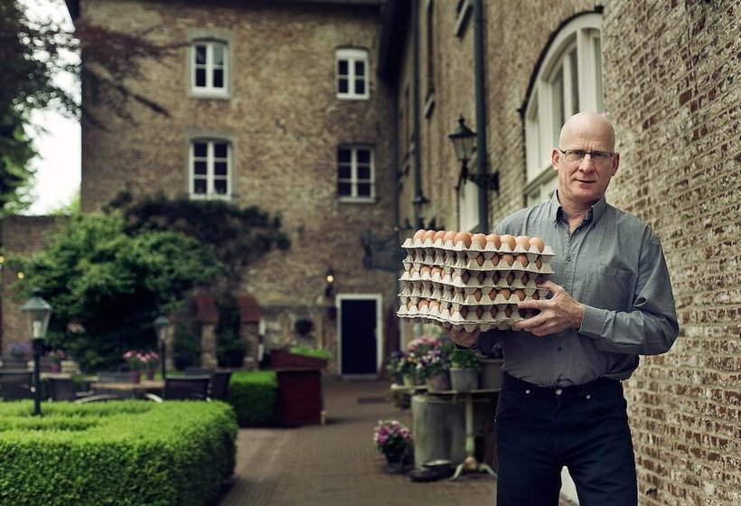 هتل En Restaurant Kasteel Elsloo