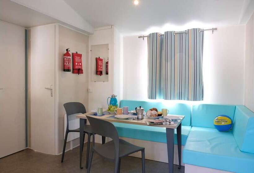 호텔 Happy Camp Mobile Homes In Camping Iscrixedda