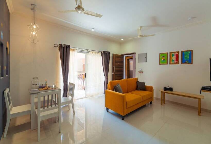 펜션 Nostalgic 2bhk Abode In Siolim, Goa