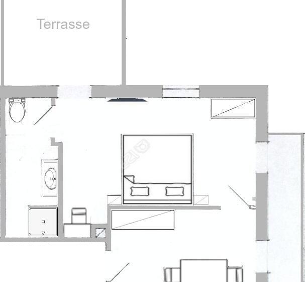 ベッドアンドブレックファースト Gästehaus Neu Am Passionstheater