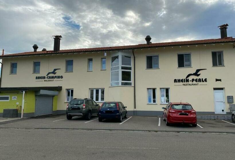민박 Rhein Camping Waldshut