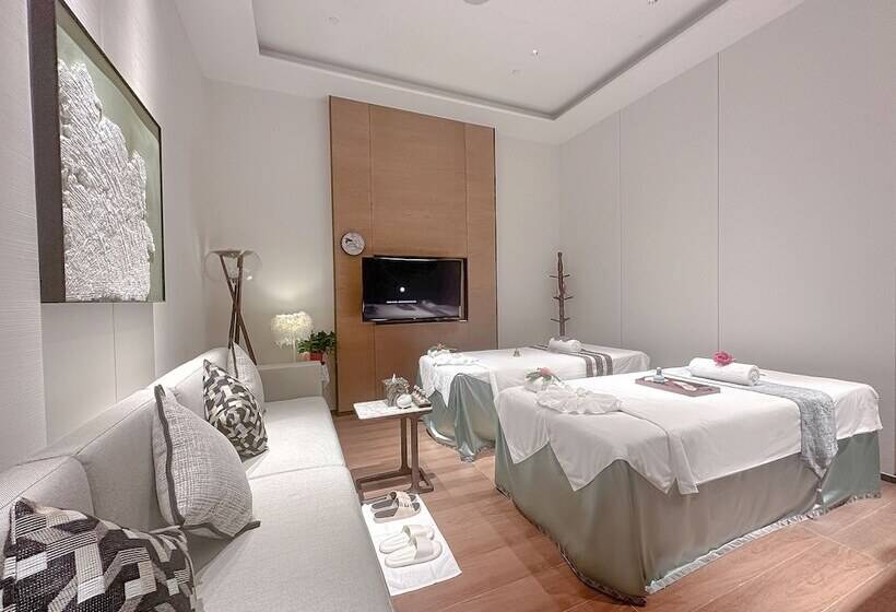 בית מלון כפרי Doubletree By Hilton Lingshui Hot Spring