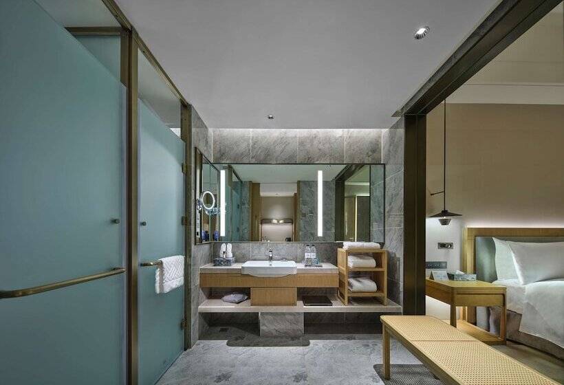 בית מלון כפרי Doubletree By Hilton Lingshui Hot Spring