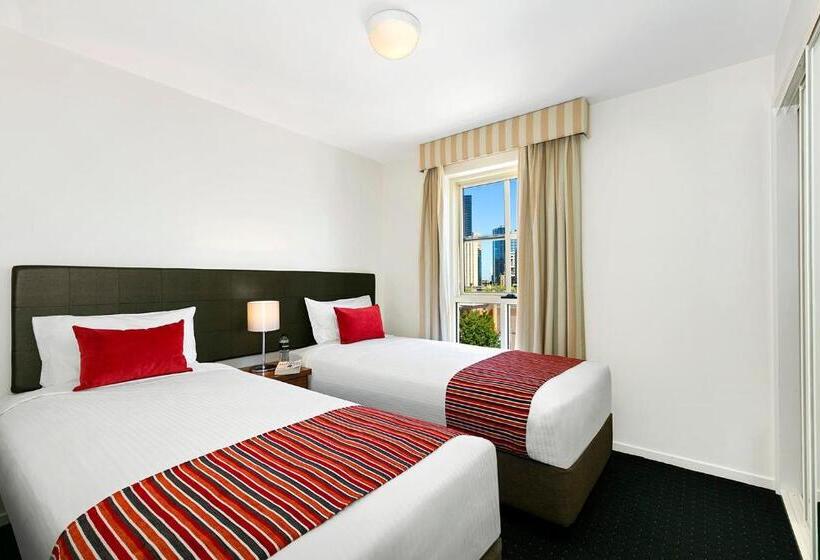 Hotell Melbourne Carlton Central Apartment