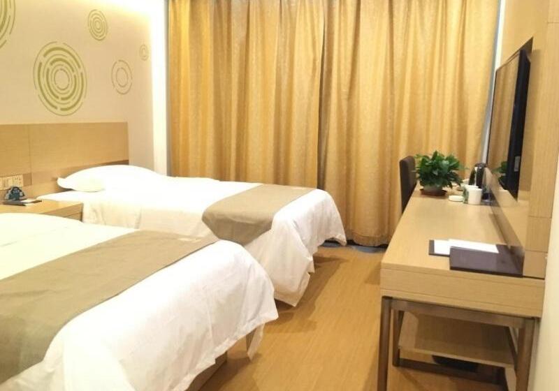 هتل Greentree Inn Hebei Baoding Baiyangdian Express