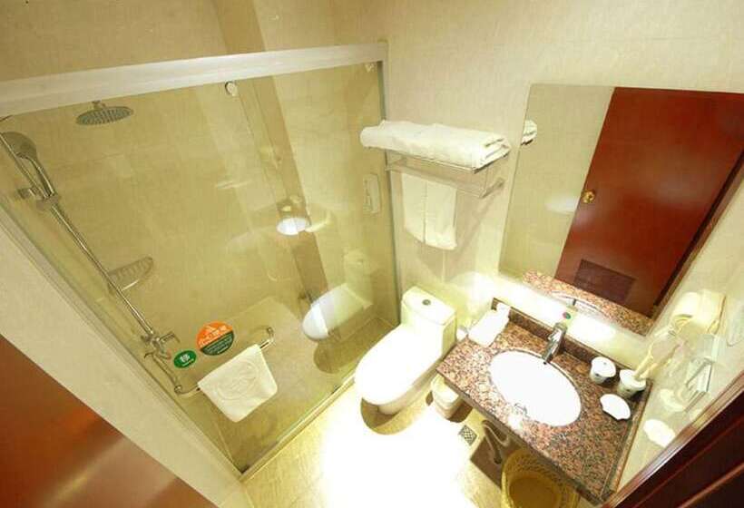 בית מלון כפרי Greentree Inn Jiangsu Taizhou Jingjiang Bus Station Express