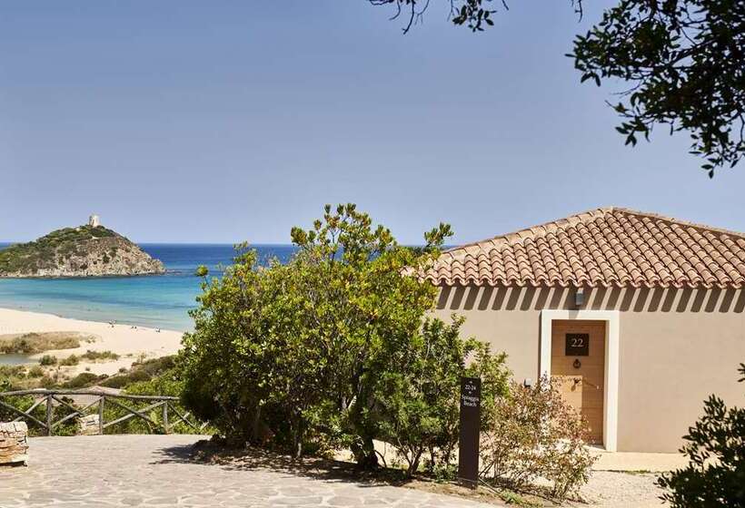 Отель Baia Di Chia Resort Sardinia, Curio Collection By Hilton