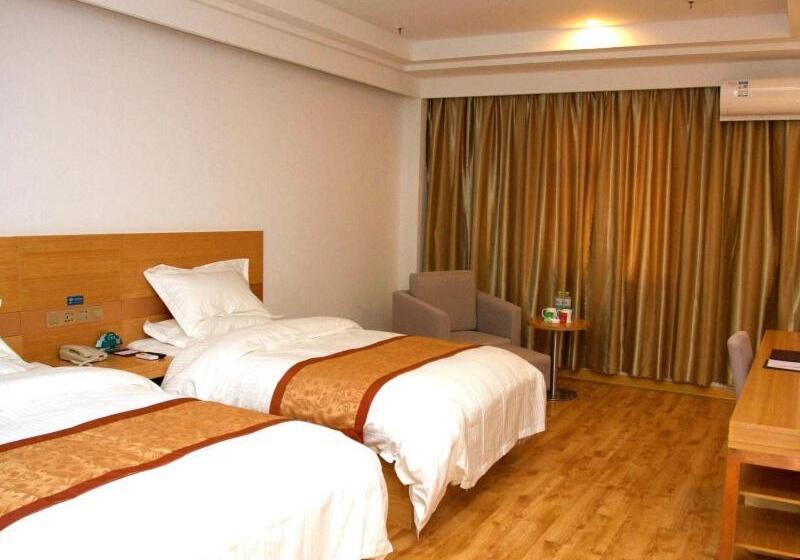 בית מלון כפרי Greentree Inn Shandong Laiwu Bus Station Express