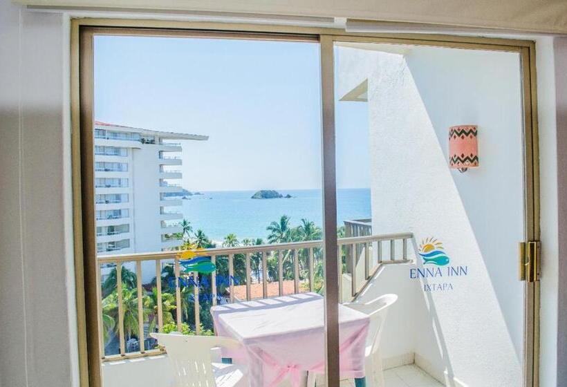 هتل Enna Inn Ixtapa Habitación Vista Al Mar