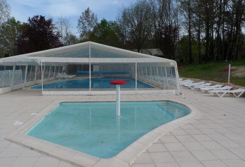 酒店 Camping Le Repaire   Les Chalets
