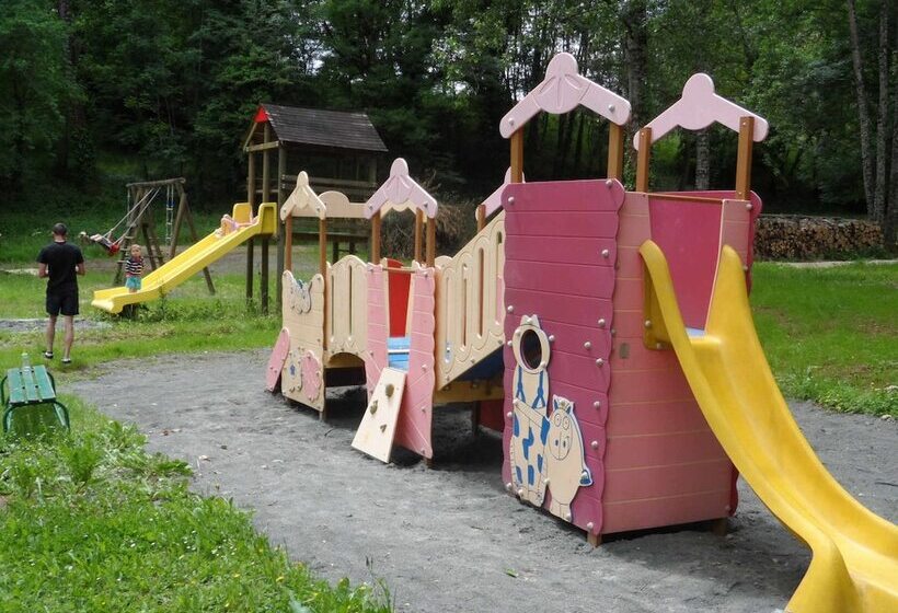 酒店 Camping Le Repaire   Les Chalets