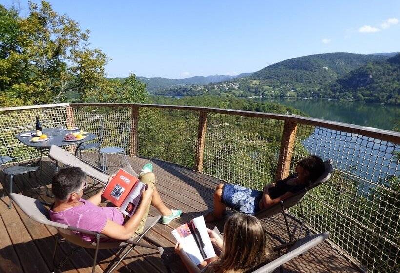 Отель Cabanes Et Lodges Du Belvedere