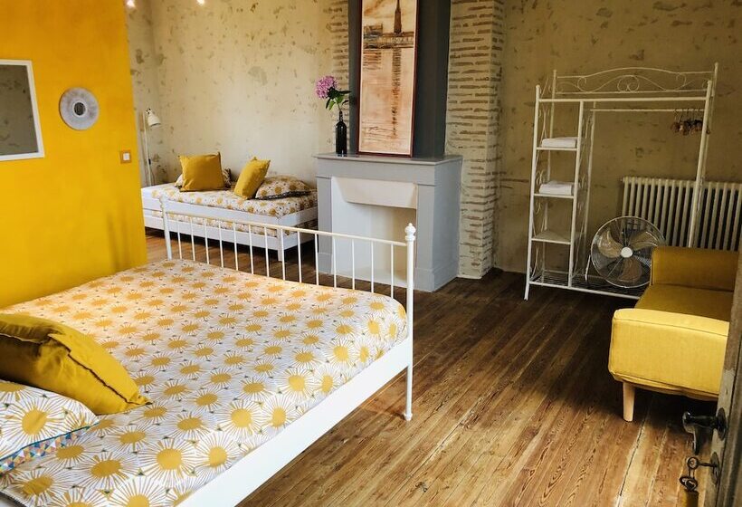 تختخواب و صبحانه Chambres D Hôtes Rouge Bordeaux