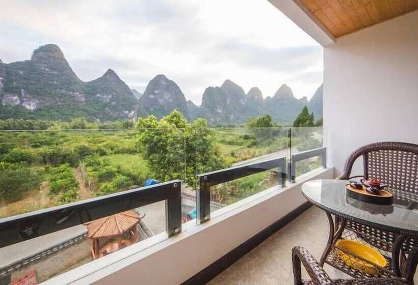 بنسيون Quietyard Yangshuoriverside Holiday