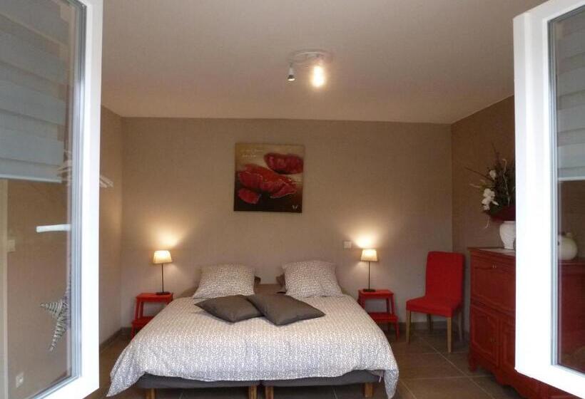 تختخواب و صبحانه Chambres D Hôtes Les Coquelicots