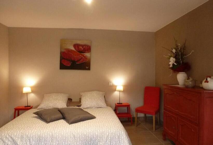 تختخواب و صبحانه Chambres D Hôtes Les Coquelicots