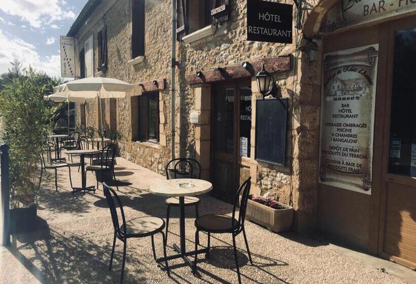 여관 Auberge Du Relais D Auniac Hotel Bar Restaurant Piscine