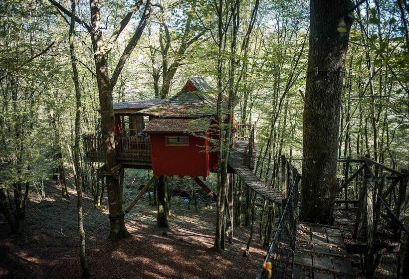 בית מלון כפרי Moulin De La Jarousse   Les Cabanes