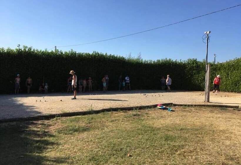 酒店 Camping Les Poutiroux   Mobilhome