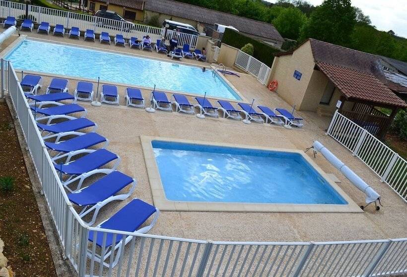 酒店 Camping Les Poutiroux   Mobilhome