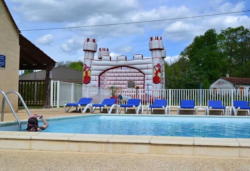 酒店 Camping Les Poutiroux   Mobilhome