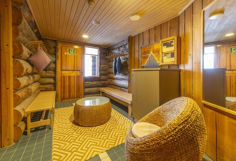 هتل Kuukkeli Log Houses Teerenpesä