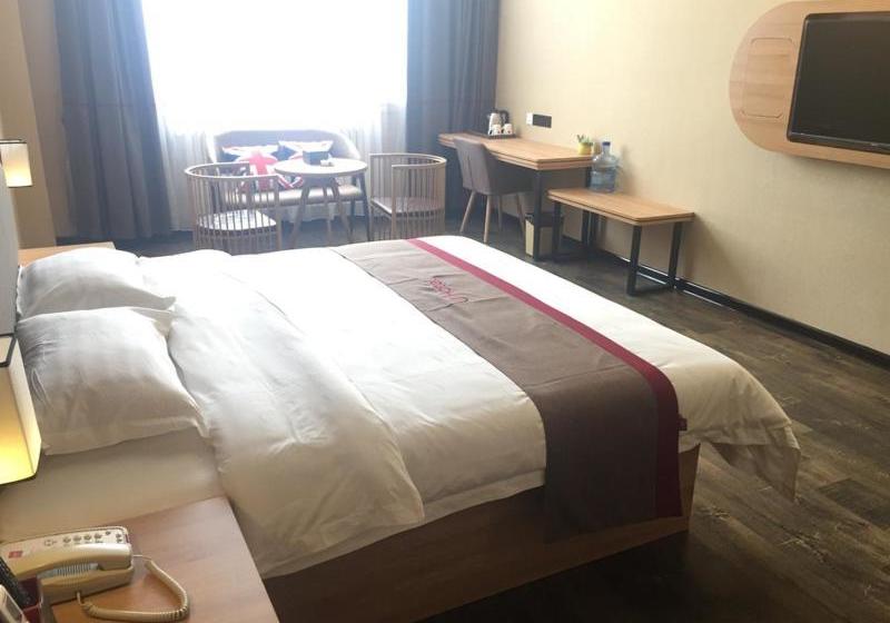 Отель Thank Inn Chain Shandong Weifang Shouguang Tegang Road