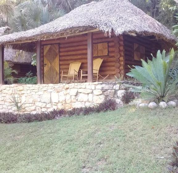 پانسیون Cabañas Sierraverde Huasteca Potosina