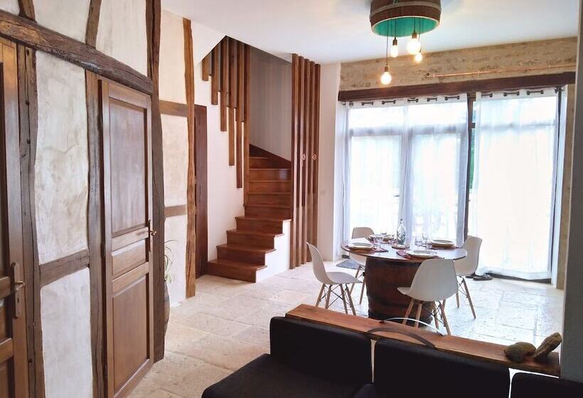 펜션 Jardin Des Sens, La Rente D Eguilly