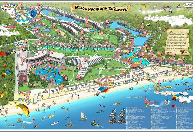 هتل Rixos Premium Tekirova, The Land of Legends Access