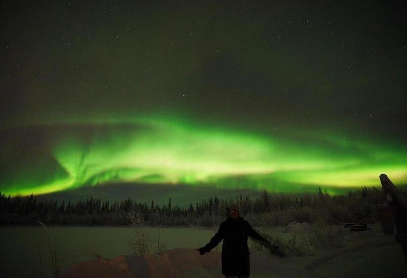مبيت وإفطار Alaska Log Cabins On The Pond