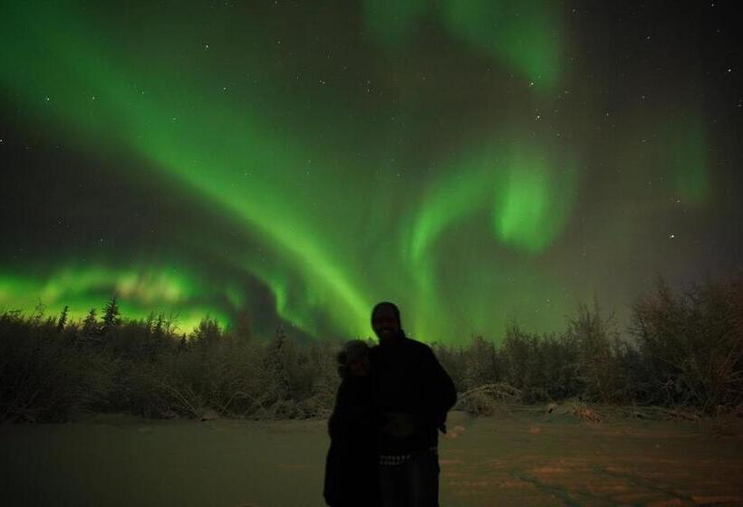 مبيت وإفطار Alaska Log Cabins On The Pond