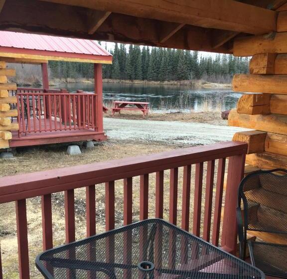 مبيت وإفطار Alaska Log Cabins On The Pond