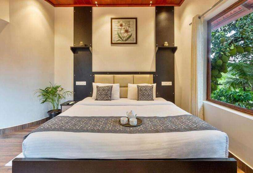 منتجع Stayvista At Serene Valley With Bonfire & Badminton