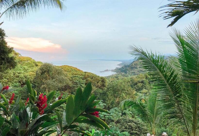 צימר Pacific Edge Eco Lodge