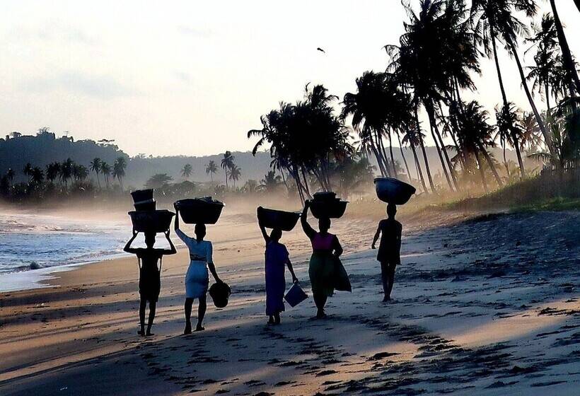 هتل Afro Beach Eco Resort Butre