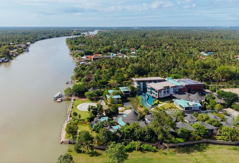 هتل Na Tree Tara Riverside Resort Amphawa Damnoensaduak