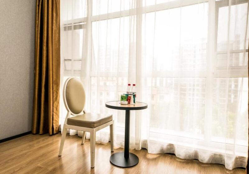 ホテル Greentree Inn Anhui Hefei Binhu New District Convension And Exhibition Center Wanquanhe Road Express