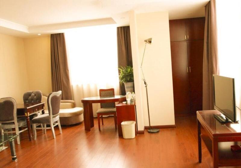 هتل Greentree Inn Jiangsu Huaian Xiangyu Avenue New Eco City Hexia Ancient Town Business