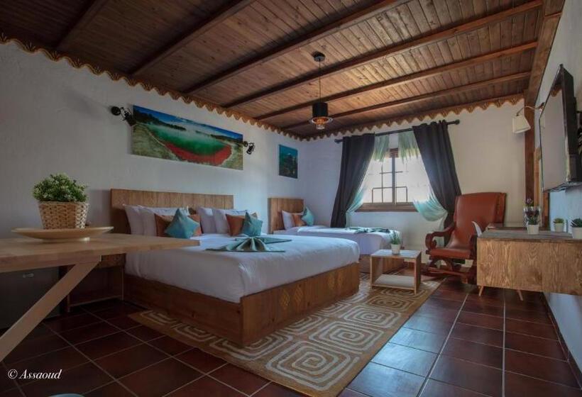 پانسیون Room In Bungalow   Bungalow Double 14   El Cortijo Chefchaeun Hotel Spa