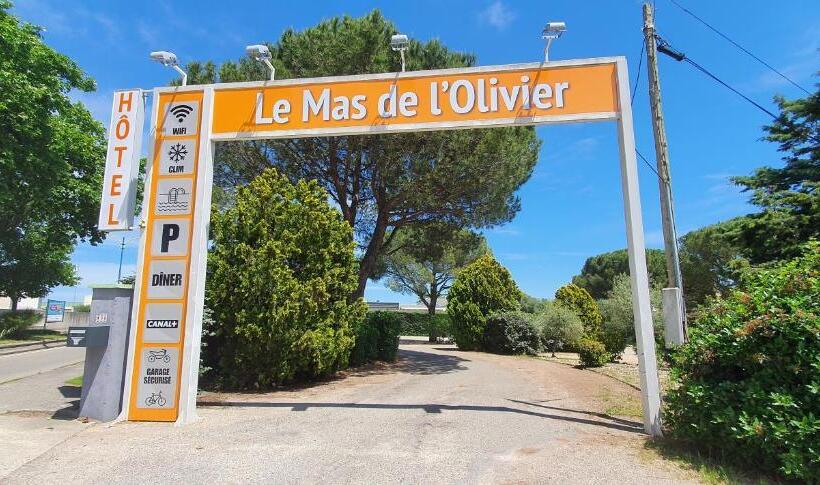 酒店 Logis Hôtel Restaurant Le Mas De L Olivier