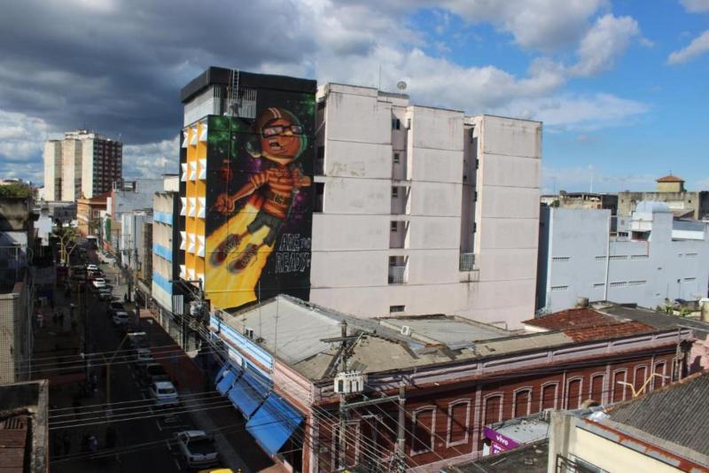 Mural Living Hotel Manaus
