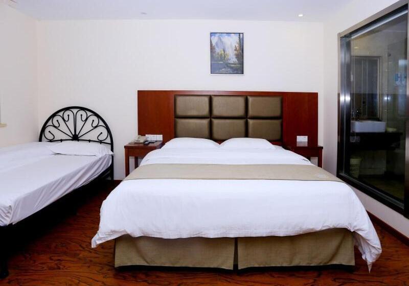 בית מלון כפרי Greentree Inn Anhui Hefei Heyu Rd. Dayun City Express