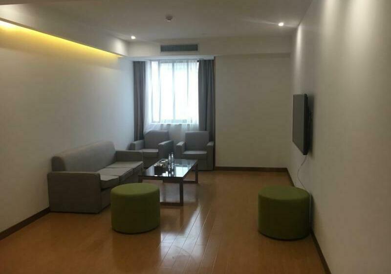 בית מלון כפרי Greentree Inn Fuyang Linquan County Yiwu Trade City Express