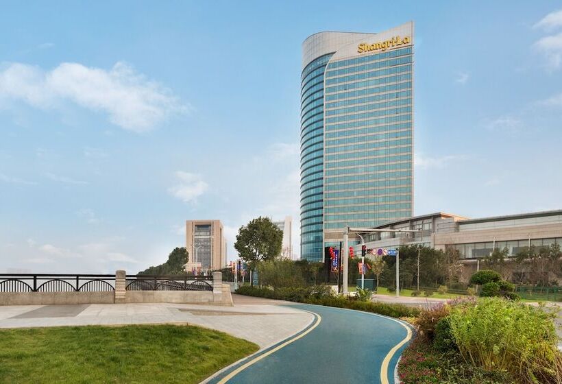 هتل Shangri La Wenzhou A Panoramic View Of The River, Adjacent To Wenzhou International Convention And E