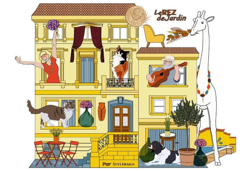 پانسیون Le Rez De Jardin Albi