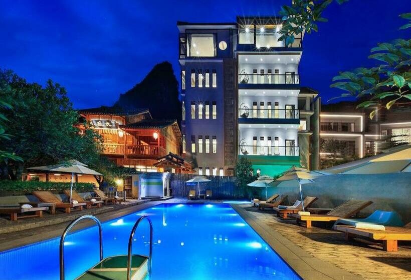 فندق Yangshuo Wonderland Lodge