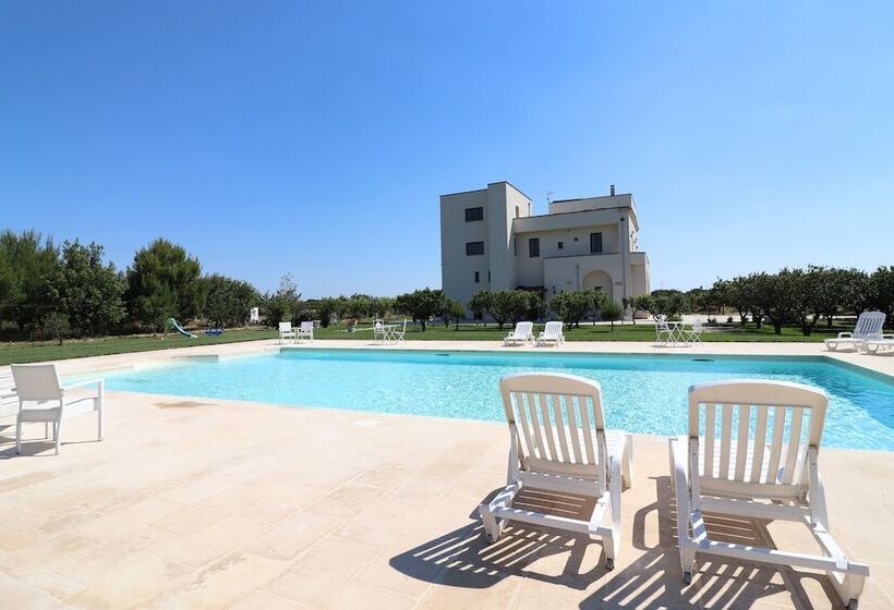 پانسیون B B With Swimming Pool Tenuta Agrumi Del Salento Triple Deluxe Citrus Attic