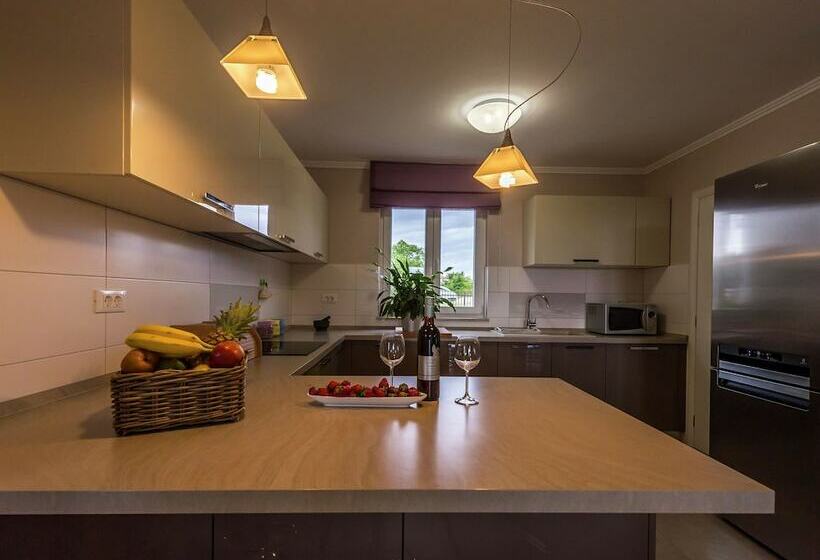 Modern And Luxury House, Situated On A Private Plot With Large Garden And Pool