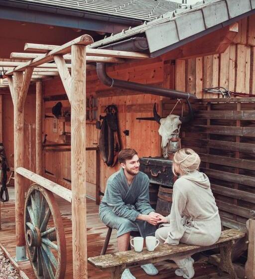 پانسیون Chalet Saloon Avec Spa Privatif En Illimité